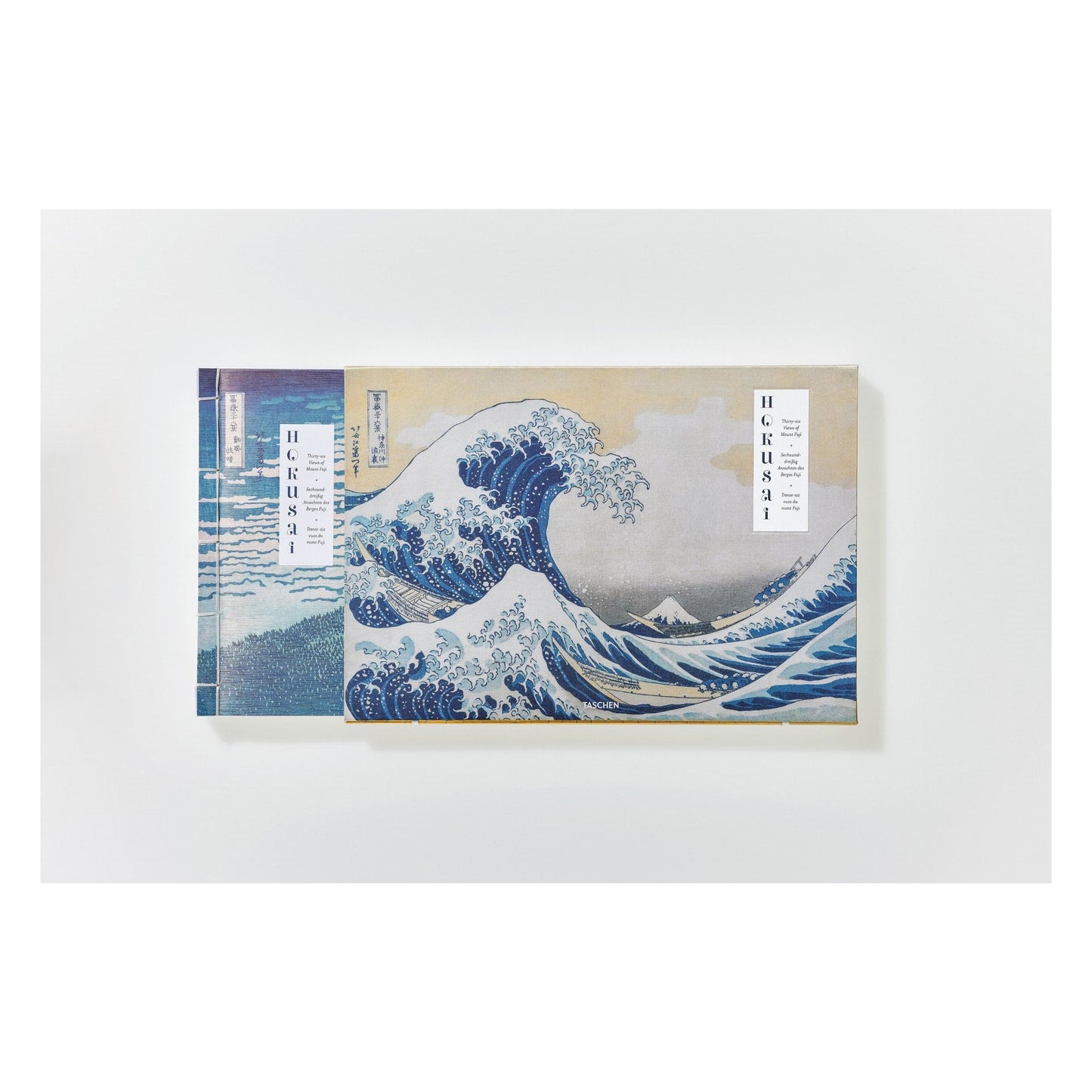 Hokusai. Thirty-six Views of Mount Fuji (German, French, English) Book