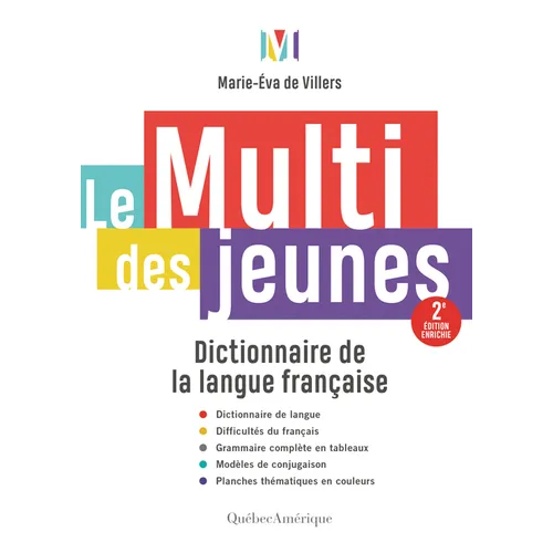 Le Multi Des Jeunes: Dictionnaire de la Langue Française - 2e Édition Enrichie
