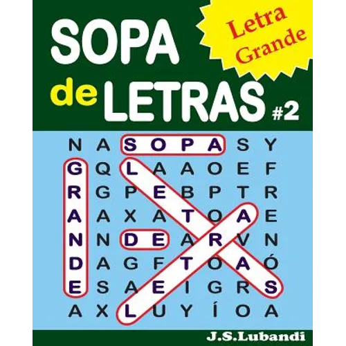 SOPA de LETRAS #2 (Letra Grande)