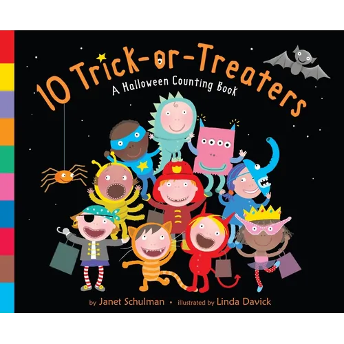 10 Trick-Or-Treaters: A Halloween Book for Kids and Toddlers