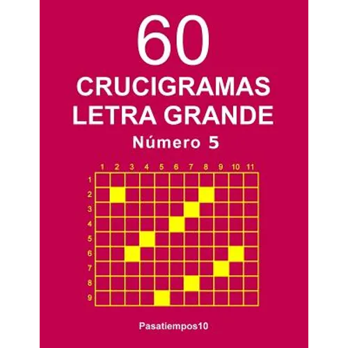 60 Crucigramas Letra Grande Número 5