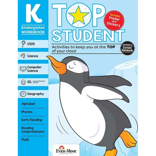 Top Student, Kindergarten Workbook