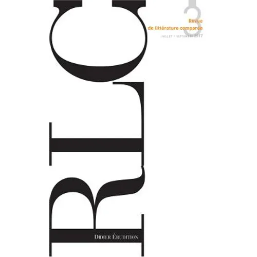 Revue de Litterature Comparee - N3/2017
