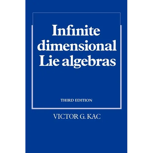 Infinite-Dimensional Lie Algebras