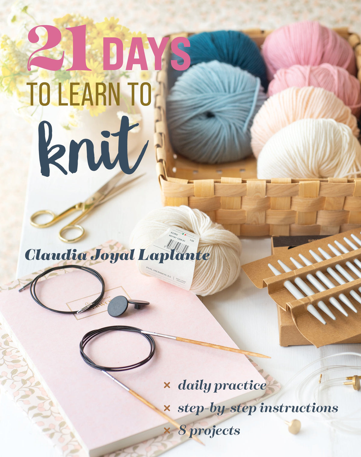 21 Days to Learn to Knit Book
