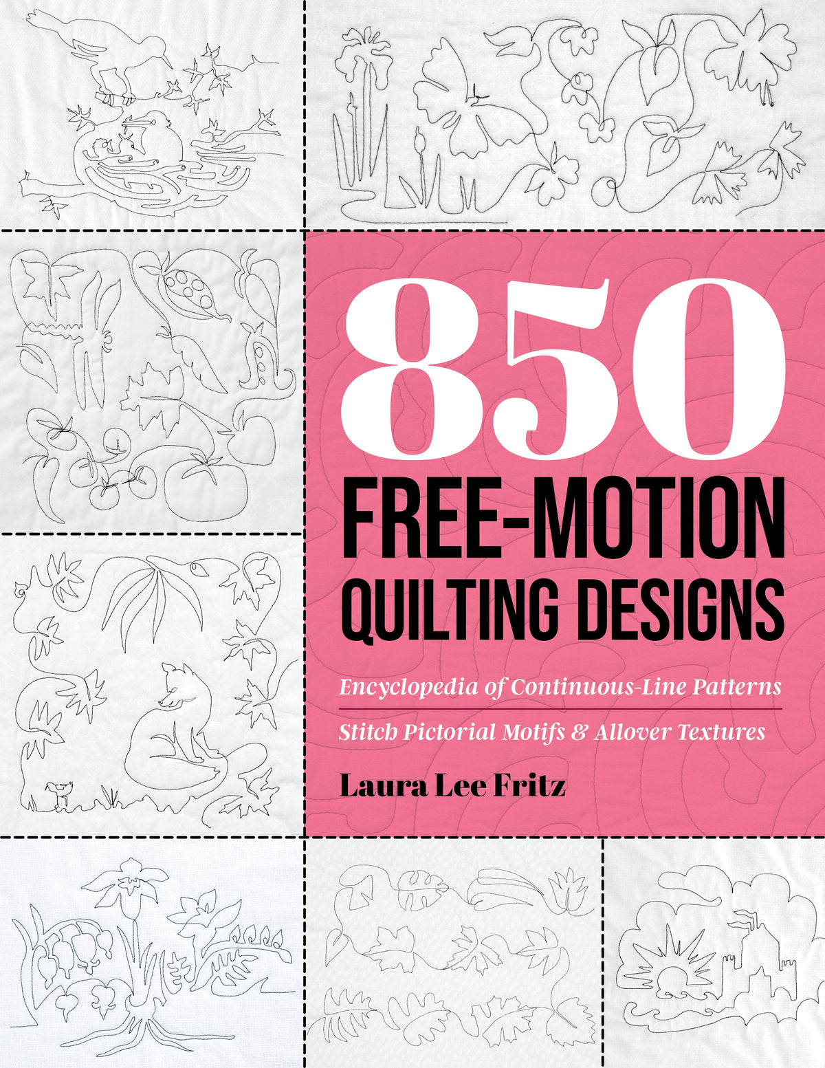 850 Free-Motion Quilting Designs Book