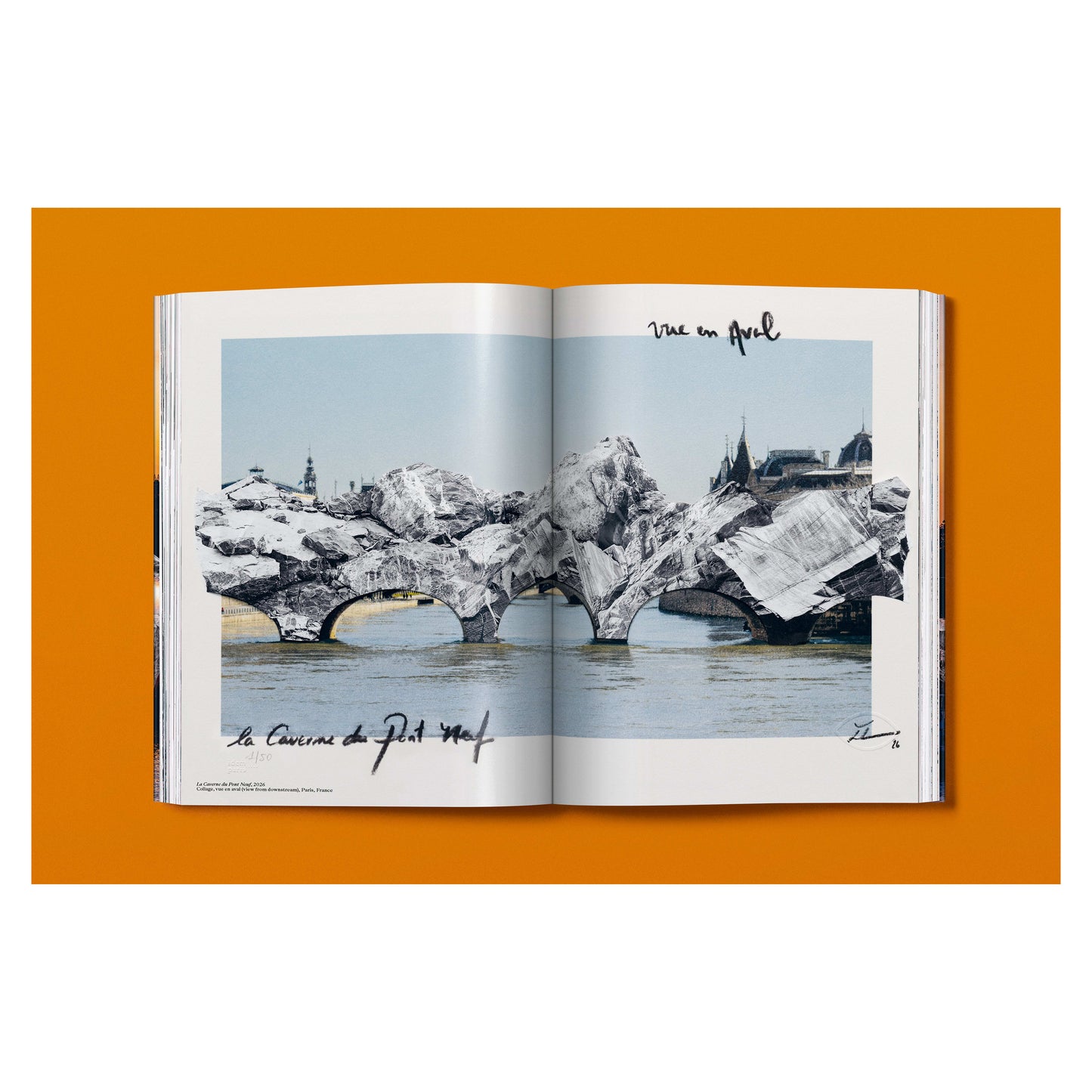 JR. La Caverne du Pont Neuf (French, English) Book