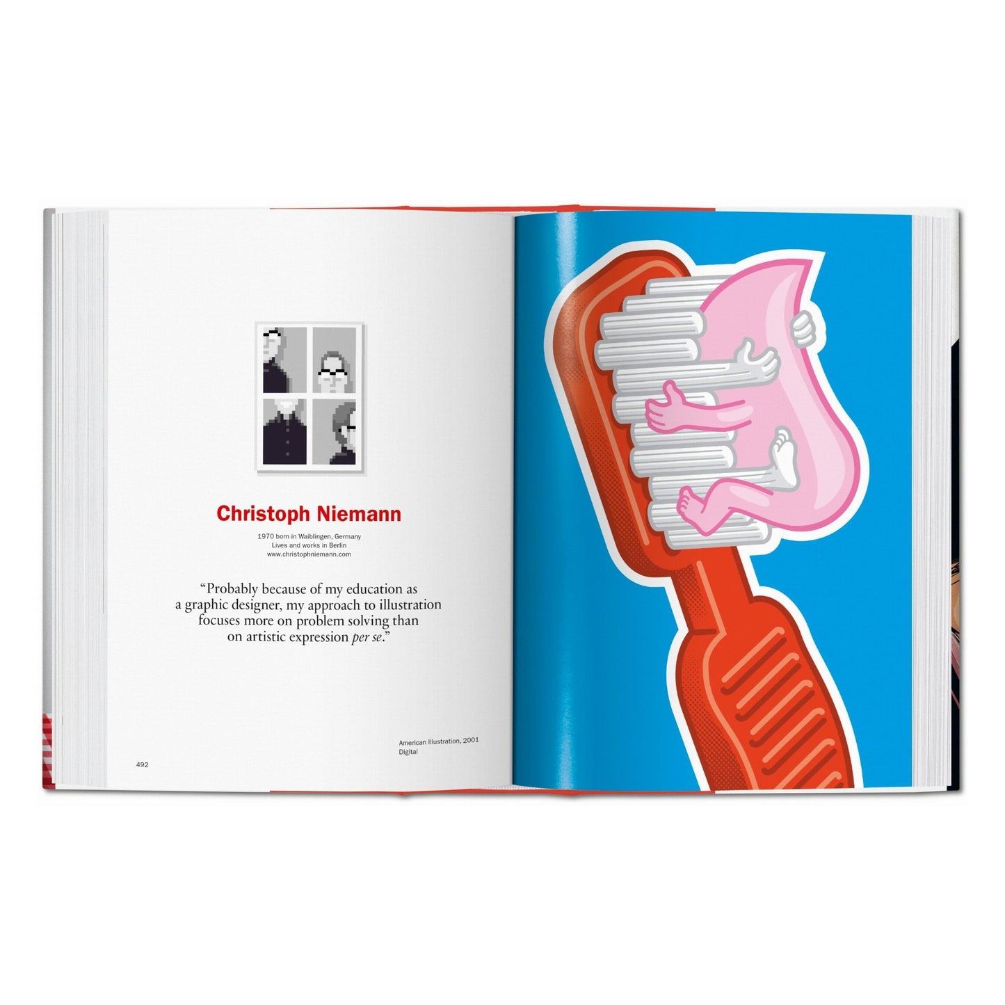 100 Illustrators (German, French, English) Book