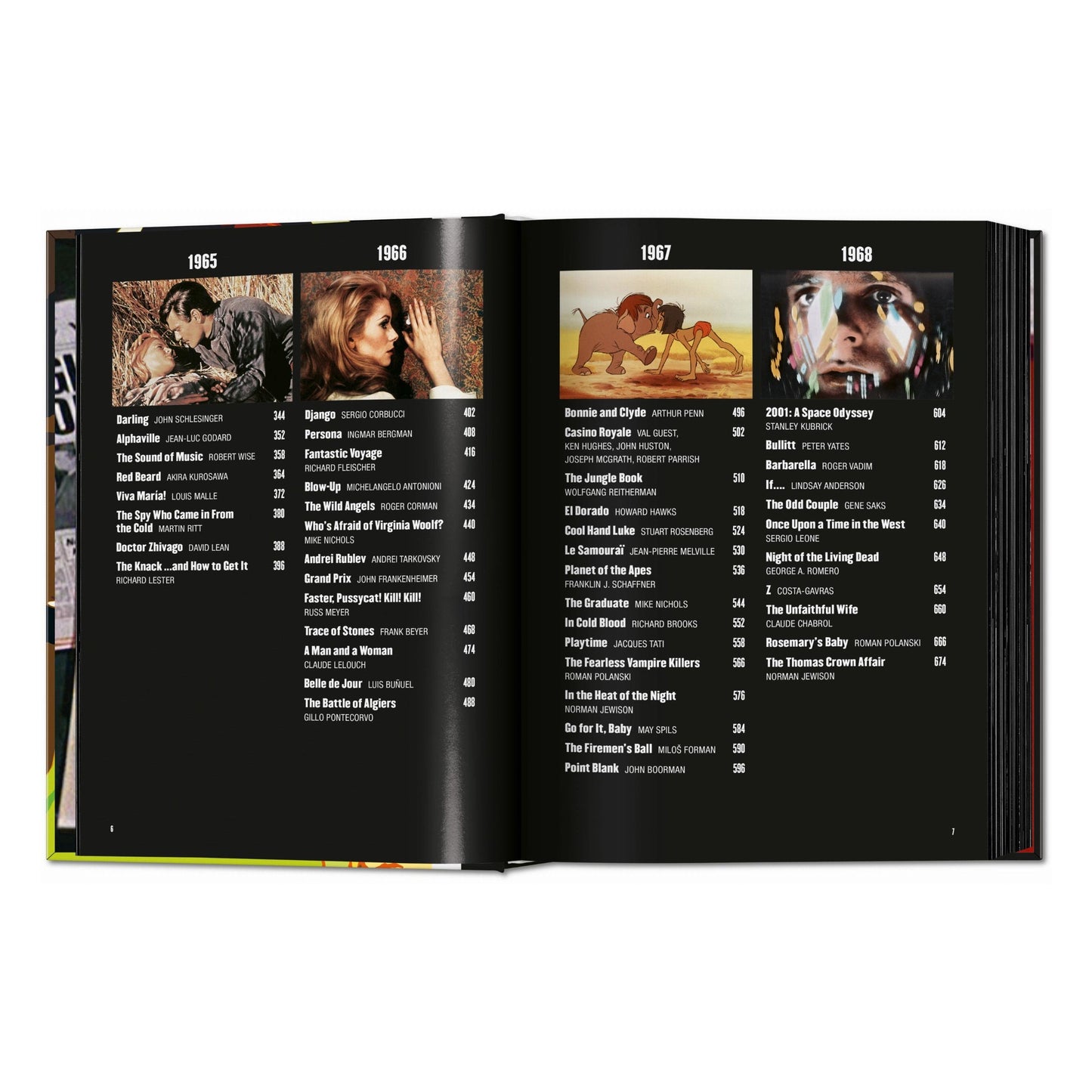 100 Movies of the 1960s (English) Book