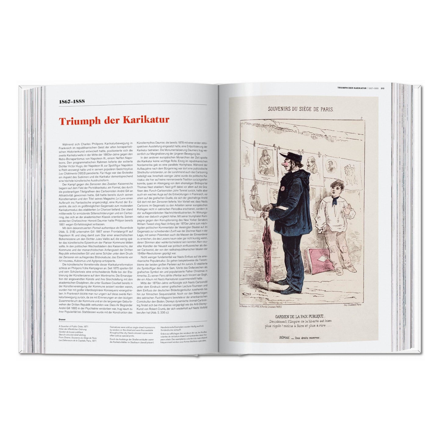 History of Press Graphics. 1819–1921 (German, French, English) Book