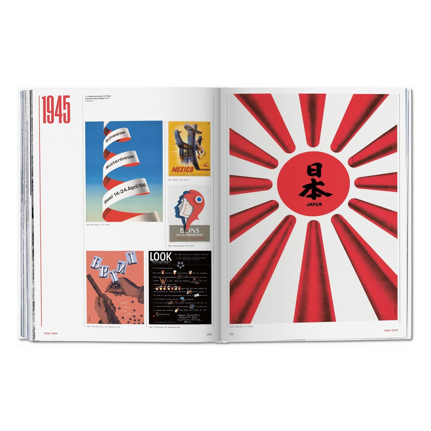 The History of Graphic Design. Vol. 1. 1890–1959 (German, French, English) Book