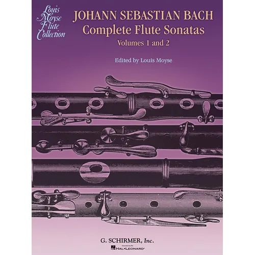 Bach Complete Flute Sonatas - Volumes 1 and 2