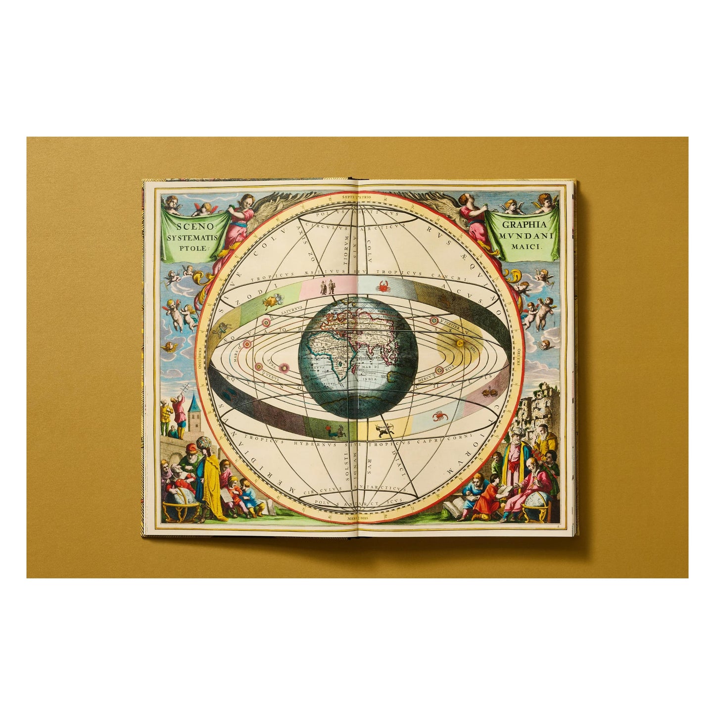 Cellarius Atlas (German, French, English) Book