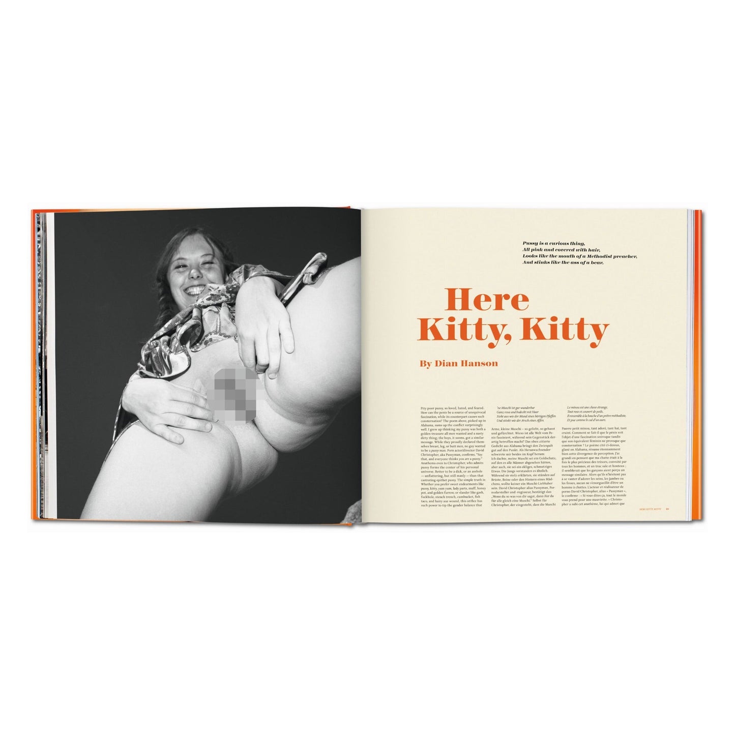 The Big Book of Pussy (German, French, English) Book