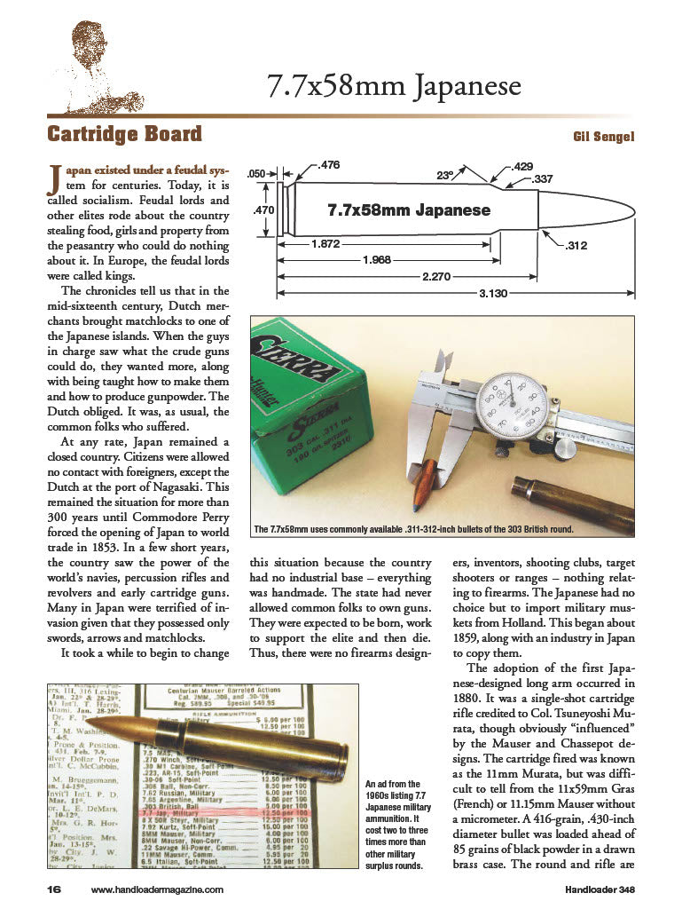 Handloader - February 2024: Reloading Handguns, Wildcat Cartridges, Rifle Ammunition, 22 Creedmoor, New Savage 1911, 257 Weatherby Magnum, 45 Colt Rifle & More!