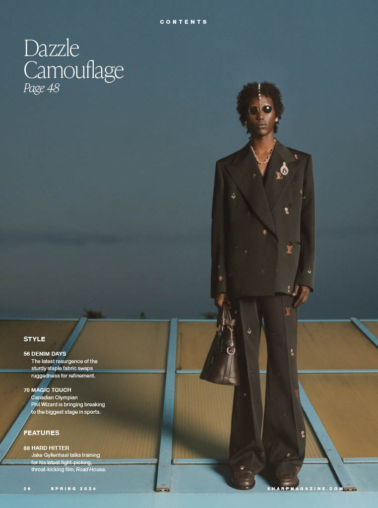 Sharp Magazine - Spring 2024: Jake Gyllenhaal Kicks Back