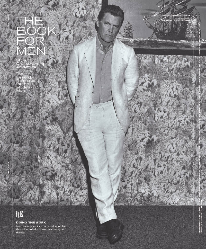 SHARP - The Book For Men: Spring & Summer 2024, Josh Brolin Reflects On His Career, Noteworthy Launches Of The Season, Auto, Range Rover, Polo Party, Rolex, Collabs, Style Manual, Mens Brooches & More