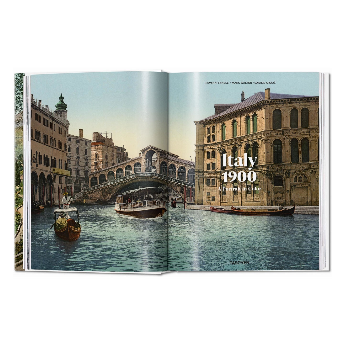 Italy 1900. A Portrait in Color (German, French, English) Book
