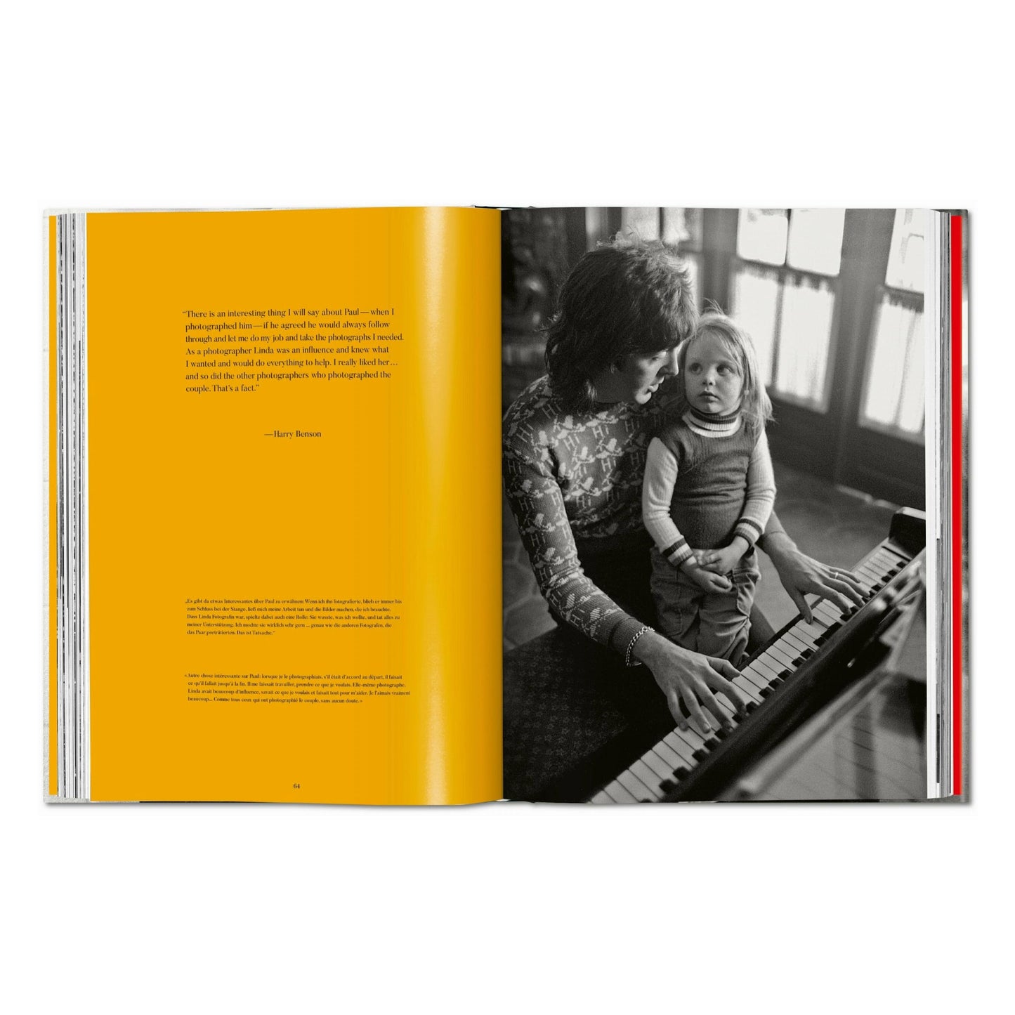 Harry Benson. Paul (German, French, English) Book