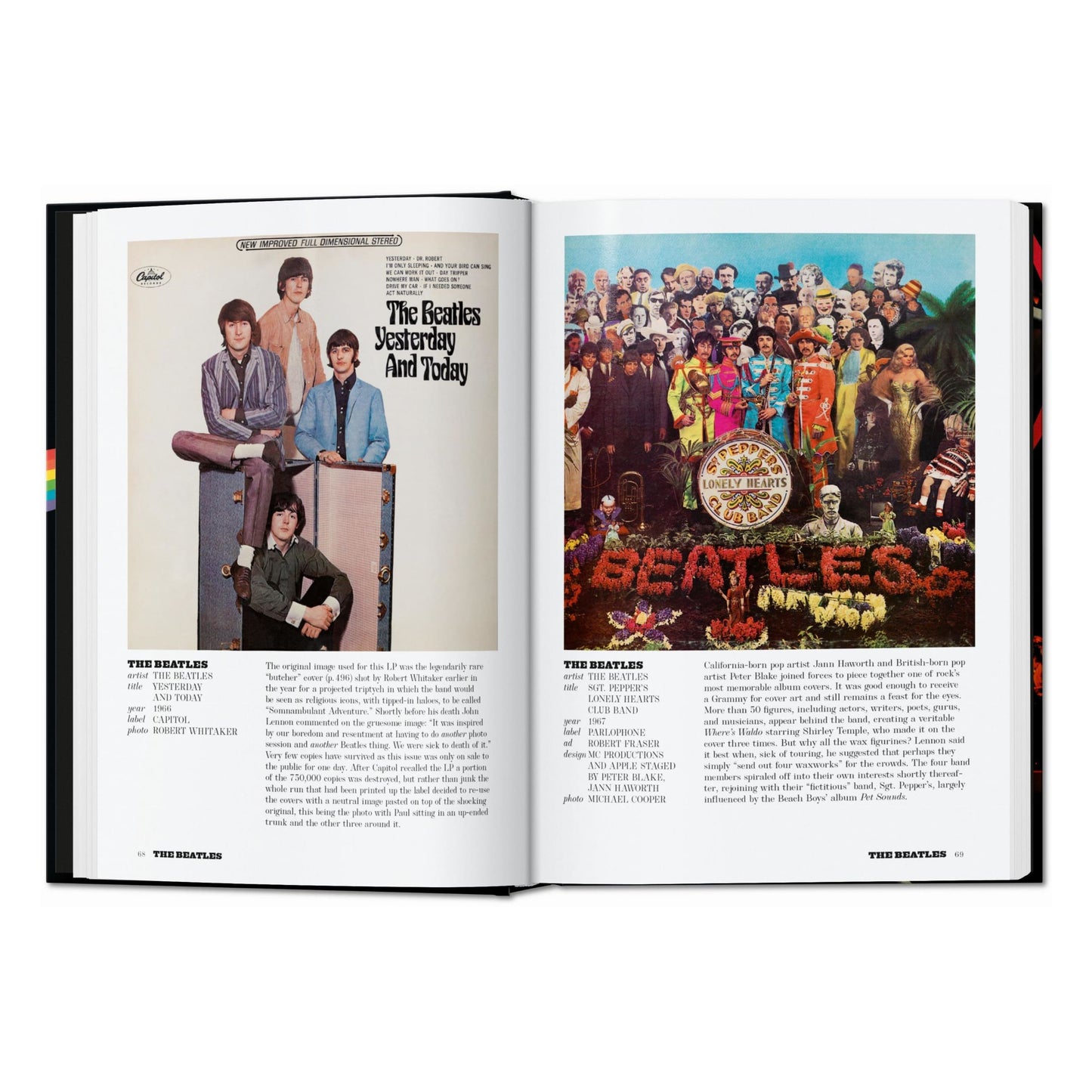 Rock Covers. 45th Ed. (German, French, English) Book