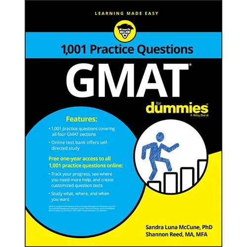 Gmat: 1,001 Practice Questions for Dummies