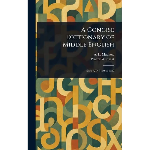 A Concise Dictionary of Middle English