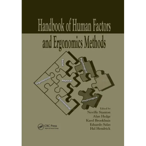 Handbook of Human Factors and Ergonomics Methods