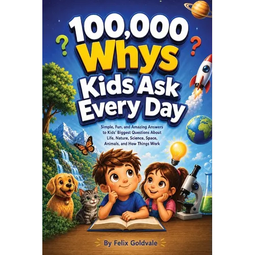100,000 Whys Kids Ask Every Day: Simple, Fun, and Amazing Answers to Kids' Biggest Questions About Life, Nature, Science, Space, Animals, and How Thin
