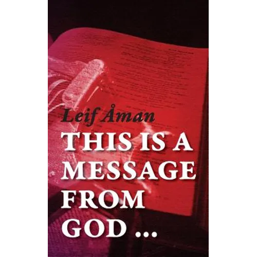 This is a message from God ...