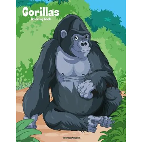 Gorillas Coloring Book 1