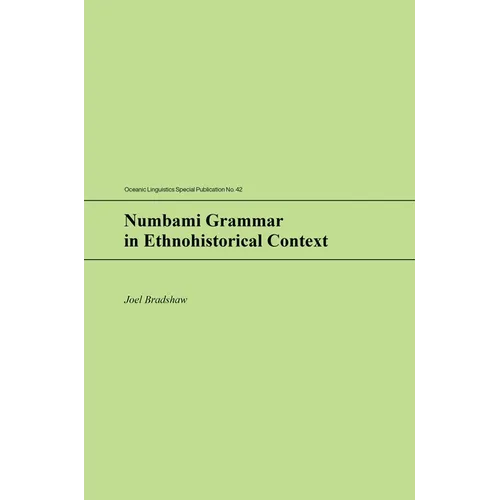 Numbami Grammar in Ethnohistorical Context
