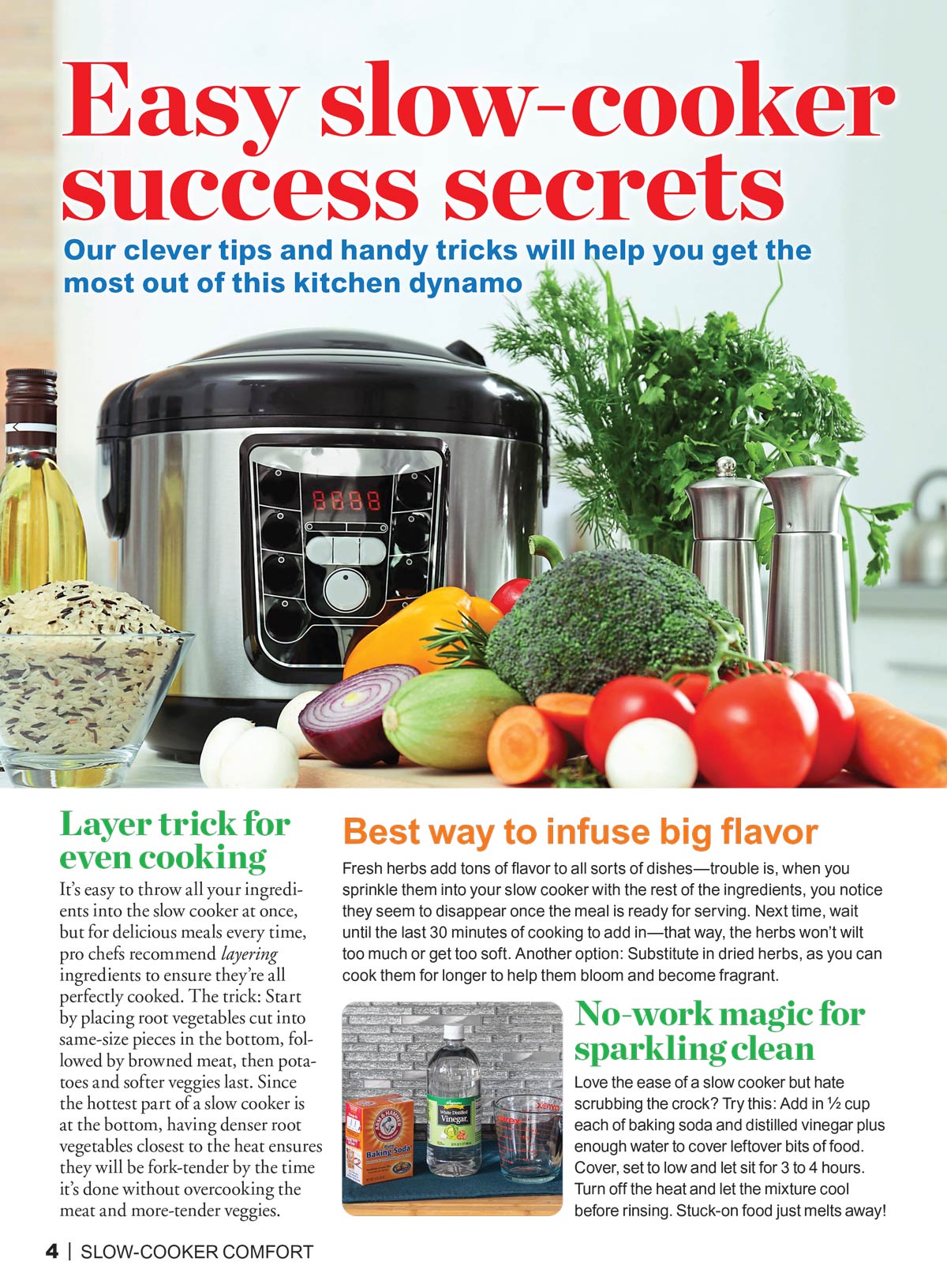 Celebrate with Woman's World - Slow-Cooker Comfort: 132 Easy & Delicious Recipes For The Whole Family, Soups, Pastas, Mains, Breakfasts, Stews, Desserts & More!
