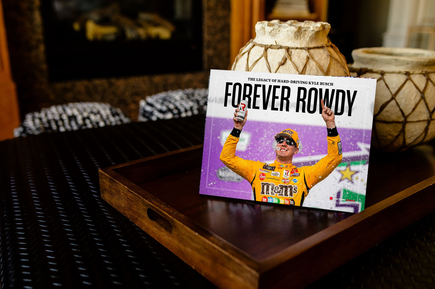 FOREVER ROWDY The Legacy of Hard-Driving Kyle Busch Book - PREORDER ships 11/13/2026