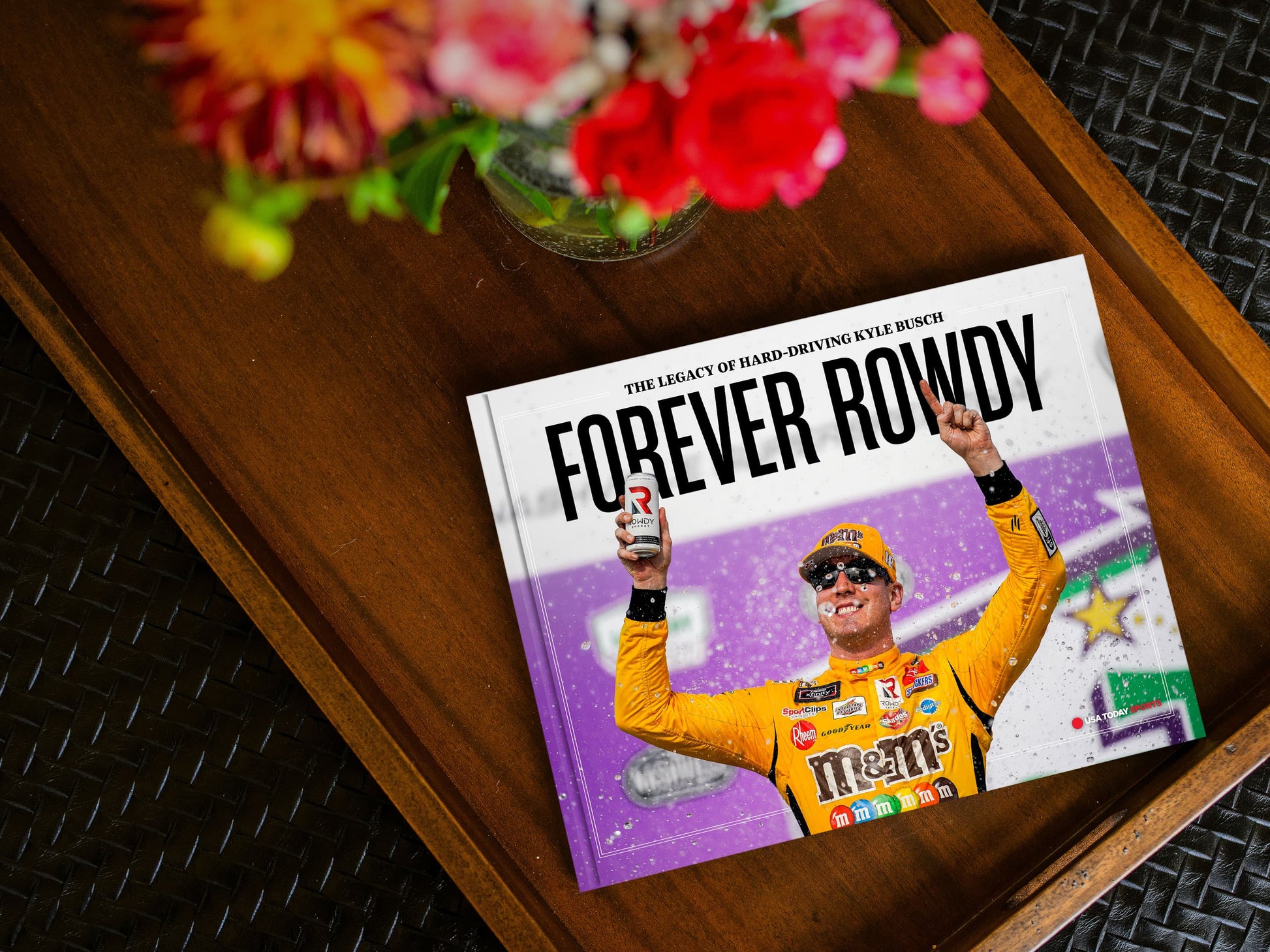 FOREVER ROWDY The Legacy of Hard-Driving Kyle Busch Book - PREORDER ships 11/13/2026