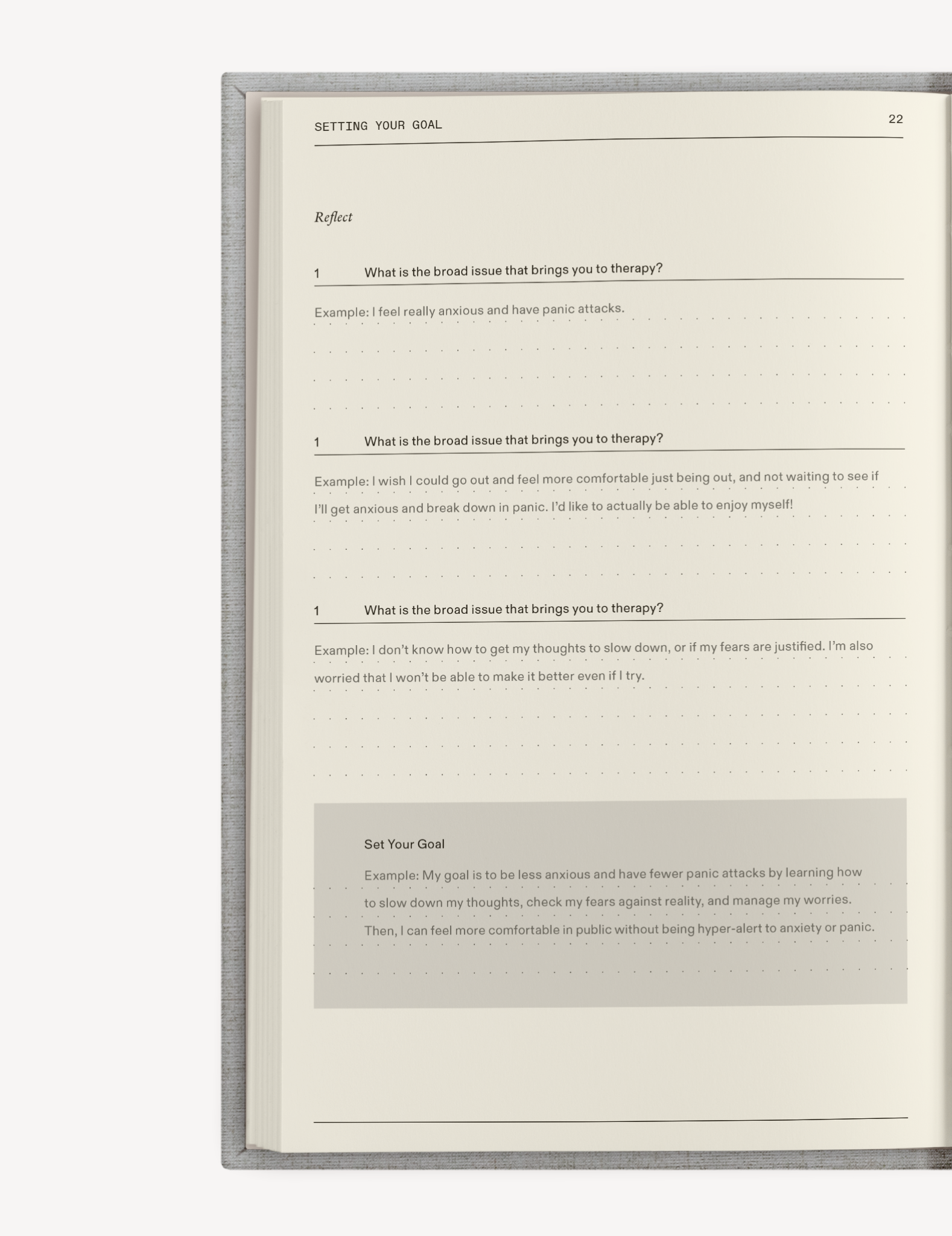 The Therapy Journal Notebook