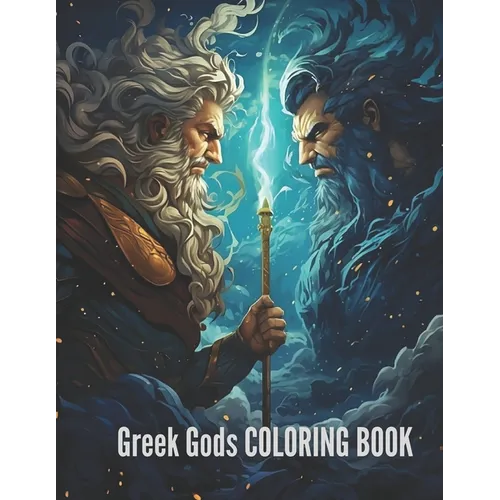 Greek Gods: 20 great coloring pages for kids and adults