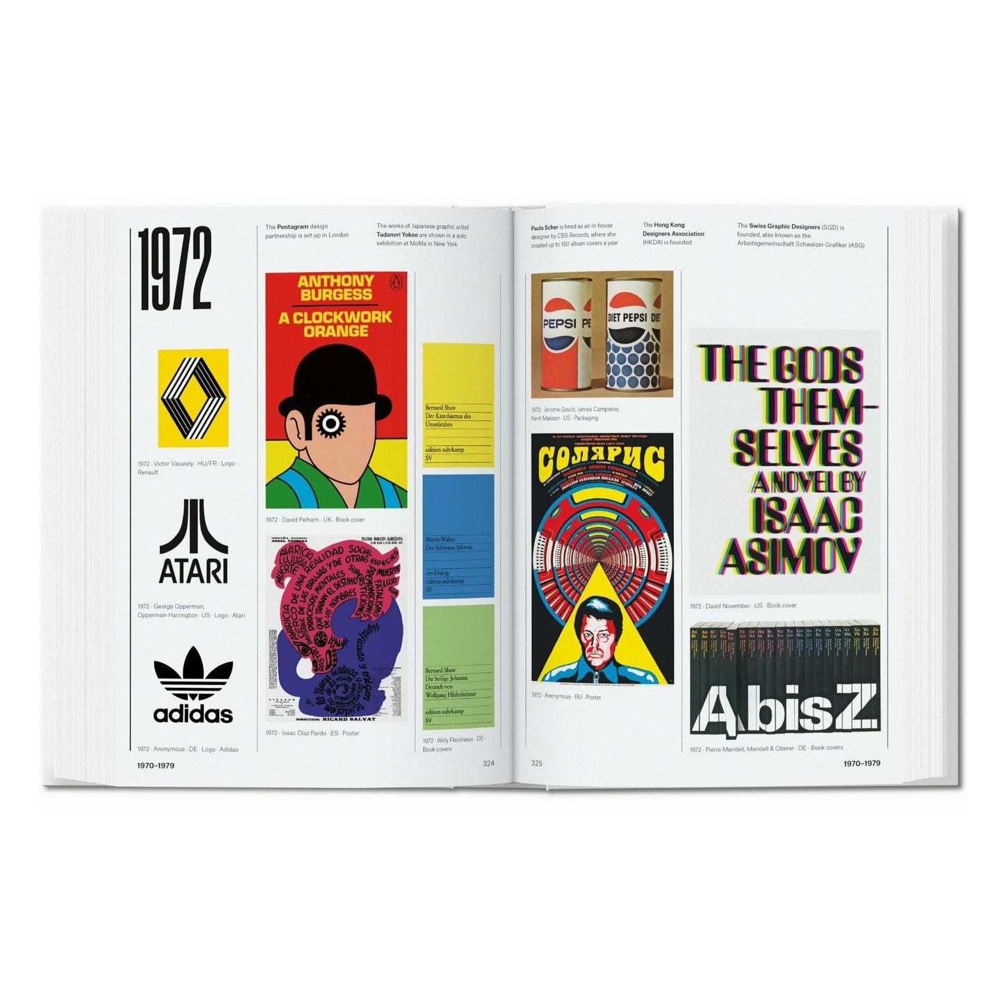 The History of Graphic Design. 45th Ed. (German, French, English) Book