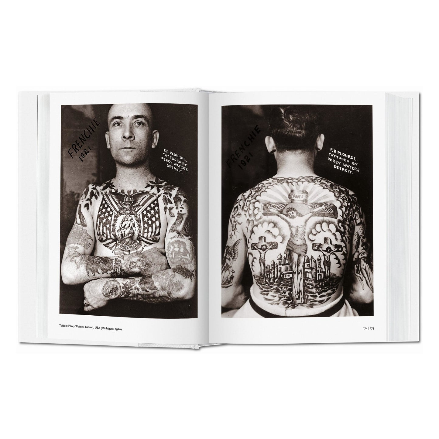 1000 Tattoos (German, French, English) Book