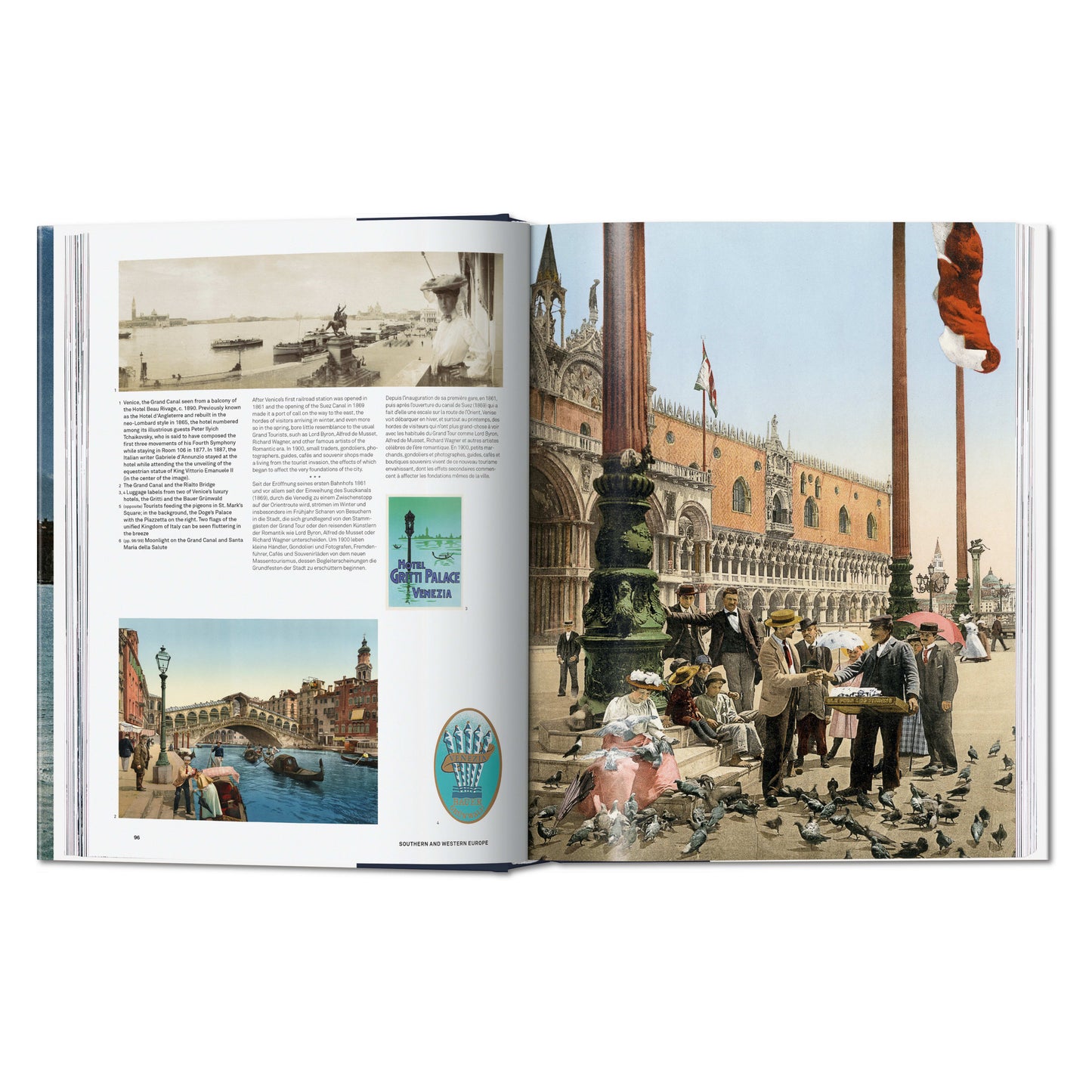 The Grand Tour. The Golden Age of Travel (German, French, English) Book