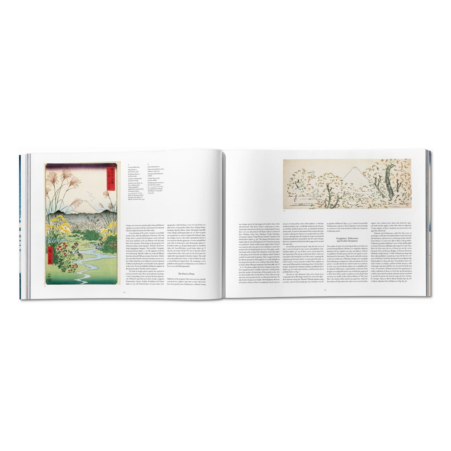 Hokusai. Thirty-six Views of Mount Fuji (German, French, English) Book