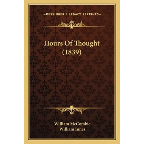 Hours Of Thought (1839)