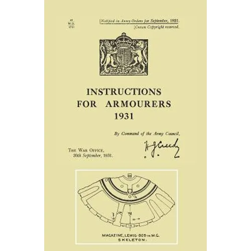 Instructions for Armourers 1931