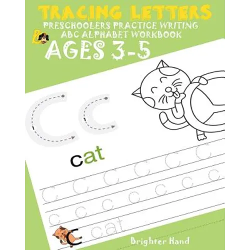 Tracing Letter Preschoolers*Practice Writing ABC Alphabet*Workbook Kids Ages 3-5: Large Print(Lower Case)*