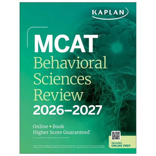 MCAT Behavioral Sciences Review 2026-2027: Online + Book