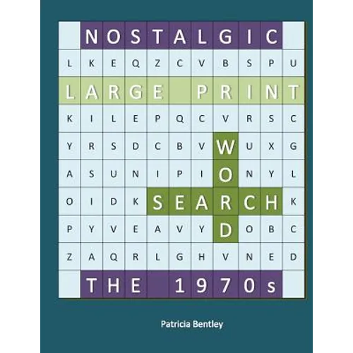 Nostalgic Large Print Word Search: The 1970s