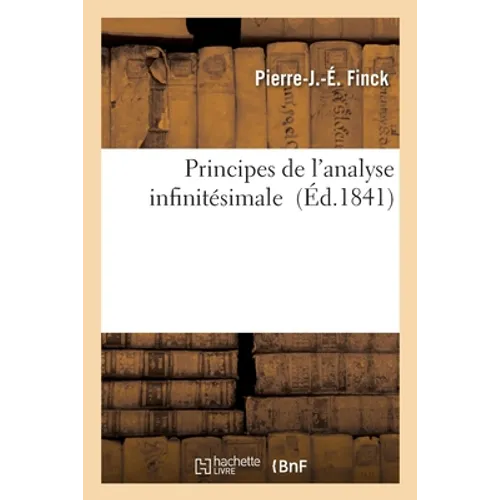 Principes de l'analyse infinitésimale