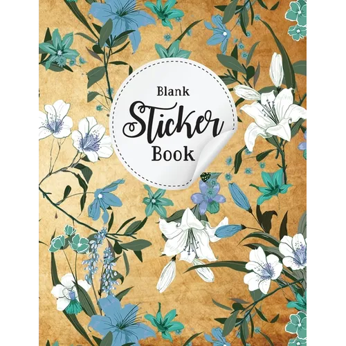 Vintage Flower Mothers Day Blank Sticker: Vintage Flower Mothers Day Blank Sticker: Vintage Flower sticker collection books blank, sticker book blank