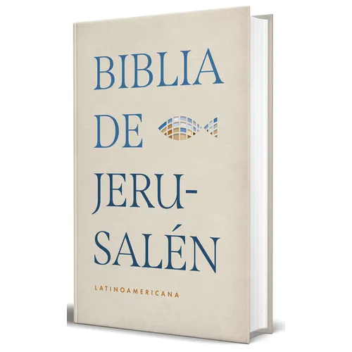 Biblia Católica Biblia de Jerusalén Latinoamericana, Tapa Dura, Edición Clásica Marrón Arena / Spanish Jerusalem Bible, Latin American Edition, Hardco
