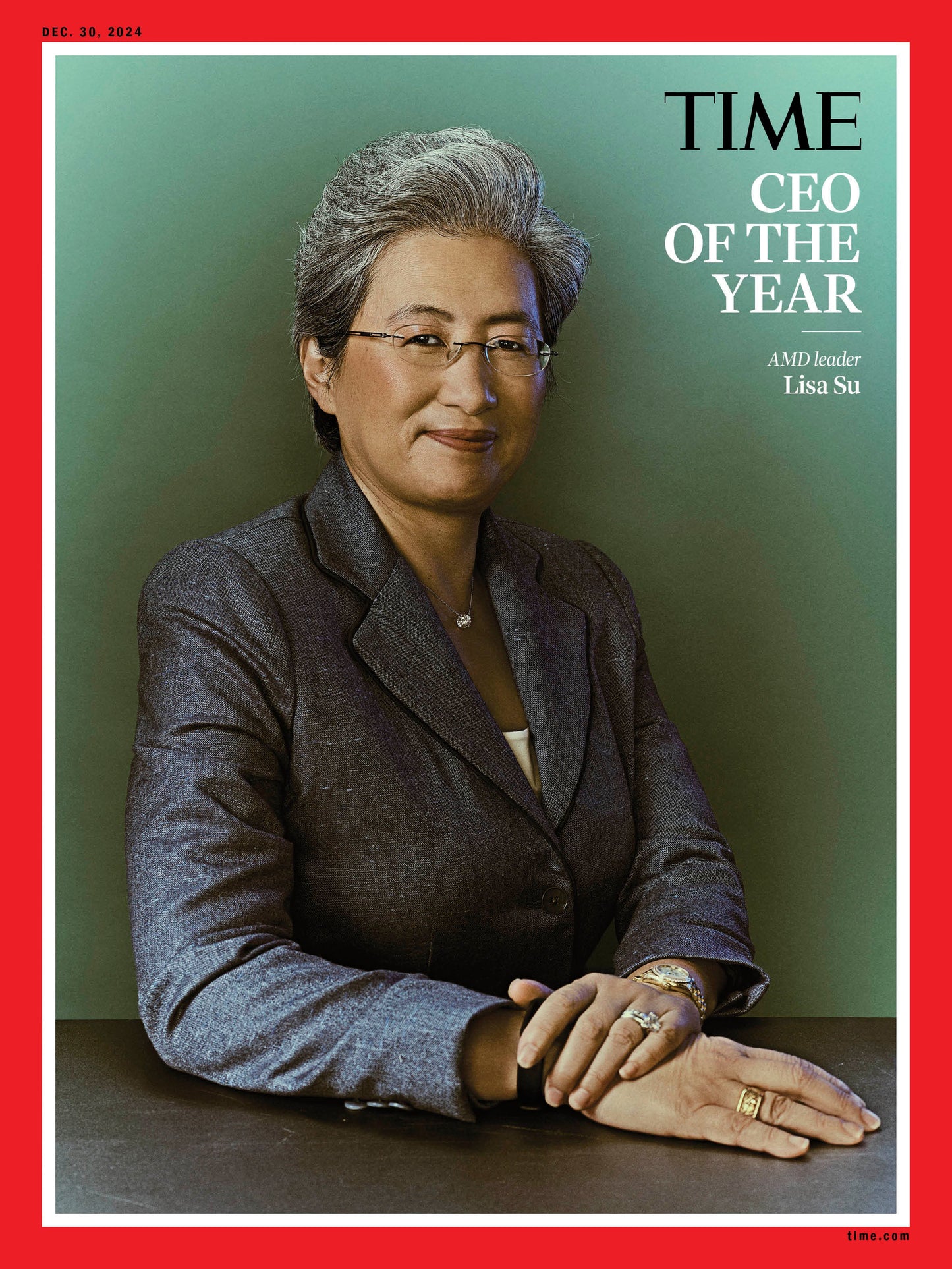 TIME Magazine 2024 CEO of the Year - Lisa Su: AMD CEO & Semiconductor Innovator Driving AI Revolution, Architect Of Groundbreaking Supercomputers & AI Chips, Tech Industry Trailblazer & More