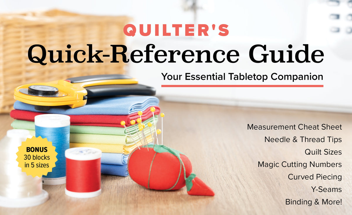 Quilter's Quick-Reference Guide Book